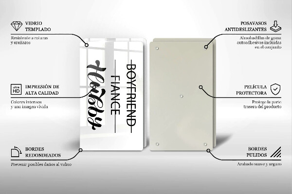 Protection plaque induction Inscription phrase motif