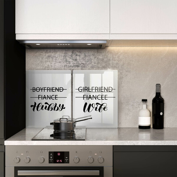 Protection plaque induction Inscription phrase motif