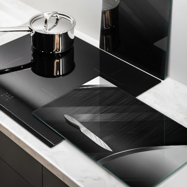 Cache plaque de cuisson Abstraction du métal