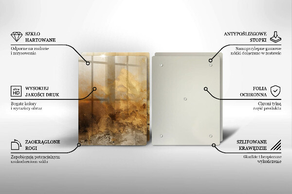 Protection plaque induction Texture riche