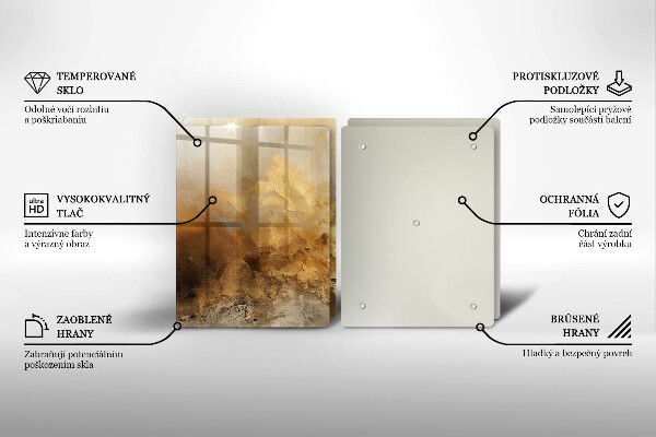 Protection plaque induction Texture riche