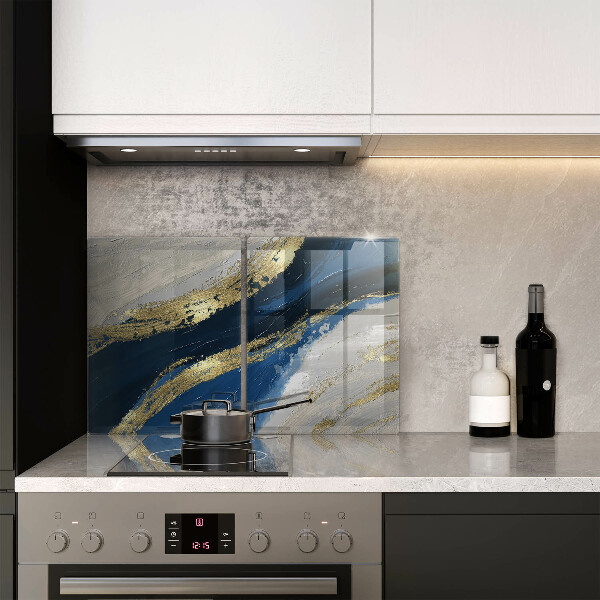 Protection plaque induction Texture avec de l'or