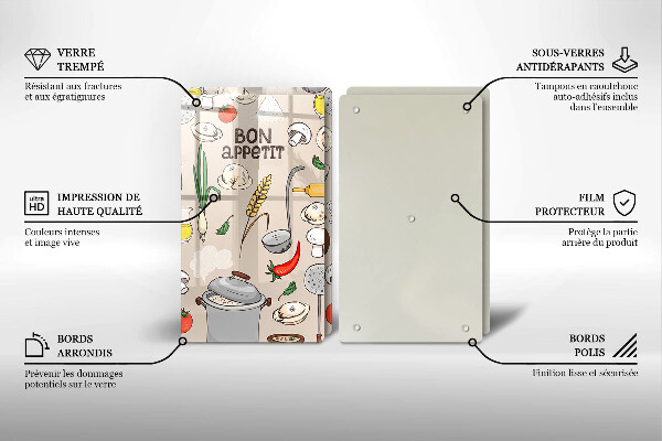 Protection plaque induction Illustration de cuisine