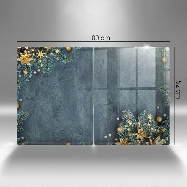 Protection plaque induction décorations de Noël