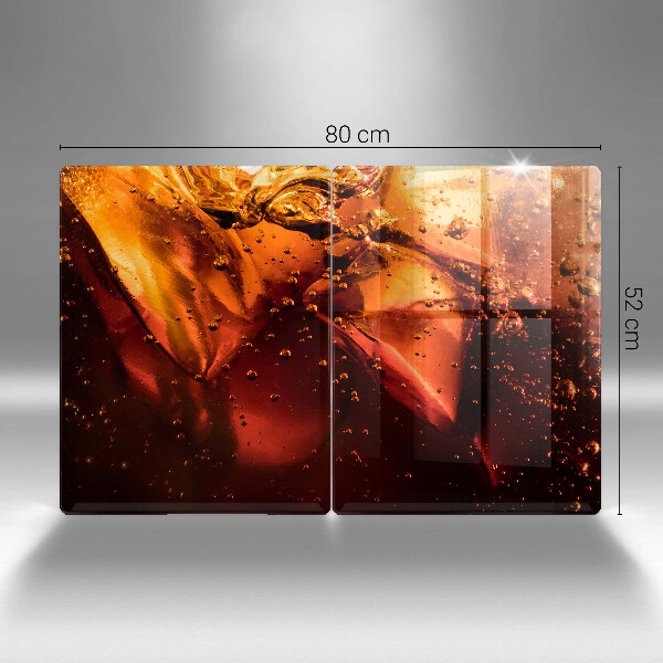 Protection plaque induction Boisson au cola avec de la glace