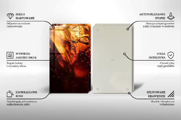 Protection plaque induction Boisson au cola avec de la glace