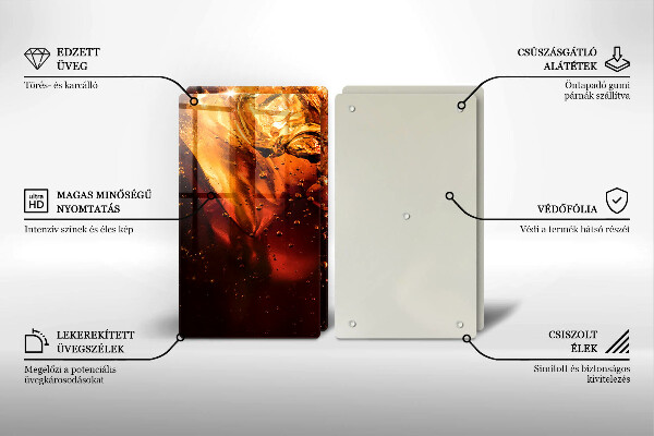 Protection plaque induction Boisson au cola avec de la glace