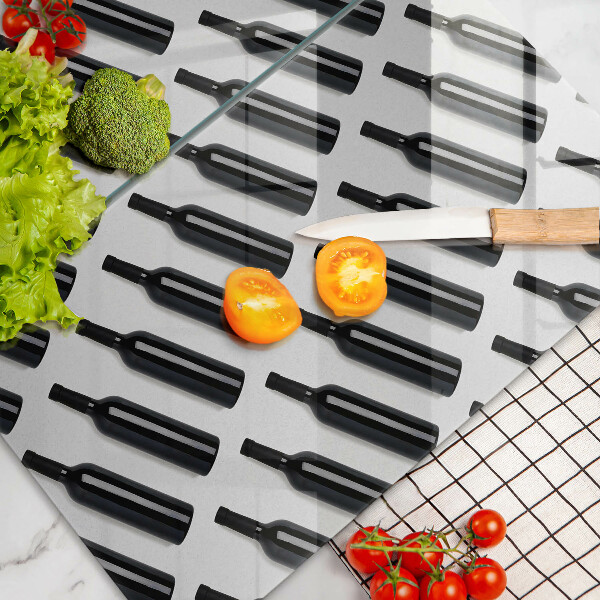 Protection plaque induction Bouteilles de vin noir