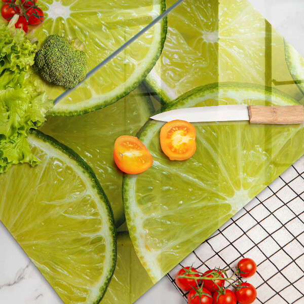 Protection plaque induction Tranches de citron vert