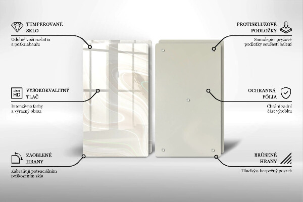 Protection plaque induction Texture crémeuse