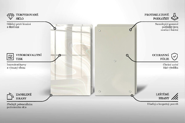 Protection plaque induction Texture crémeuse