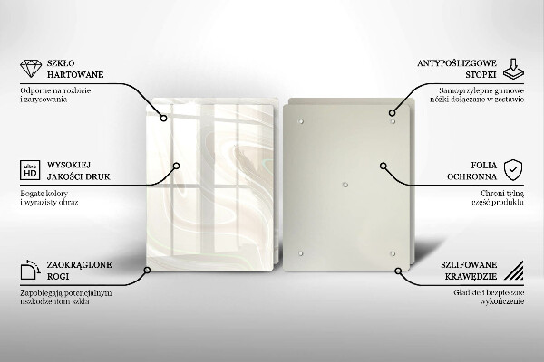 Protection plaque induction Texture crémeuse