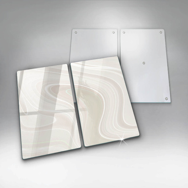 Protection plaque induction Texture crémeuse