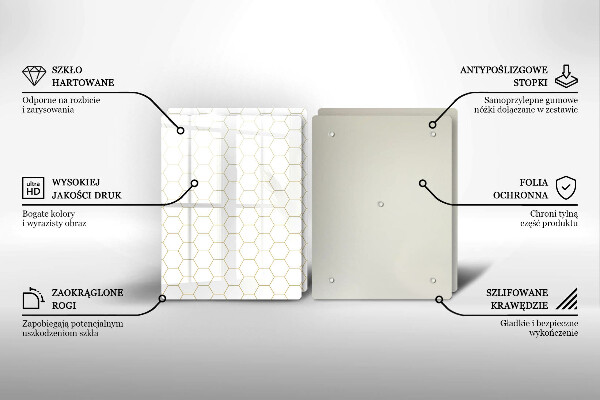 Protection plaque induction Motifs abstraits