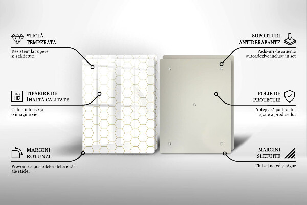 Protection plaque induction Motifs abstraits
