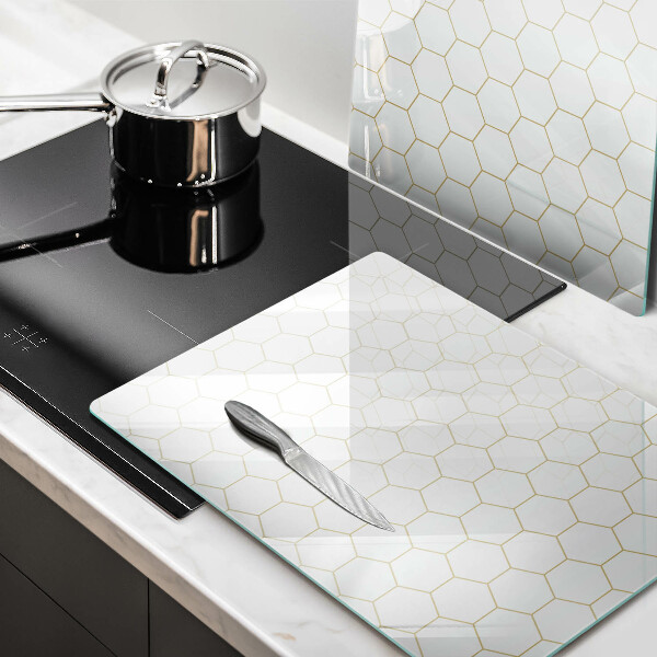 Protection plaque induction Motifs abstraits