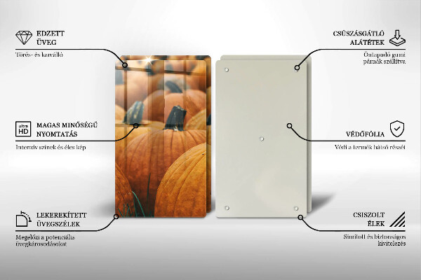 Protection plaque induction Citrouilles