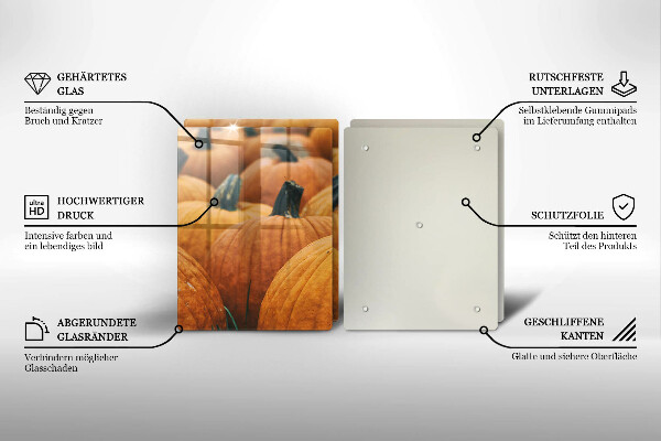 Protection plaque induction Citrouilles