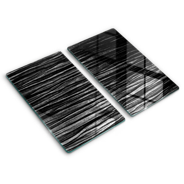 Protection plaque induction Abstraction noire