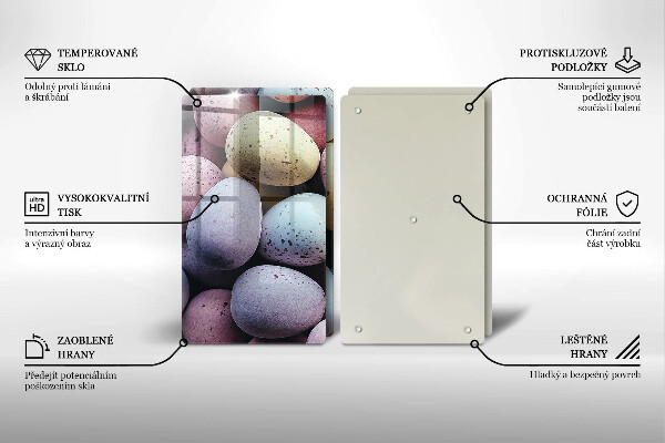 Protection plaque induction œufs de Pâques