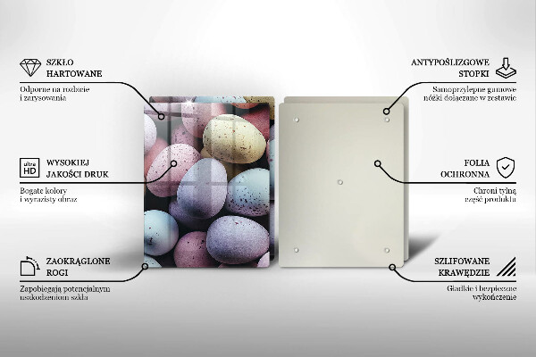 Protection plaque induction œufs de Pâques