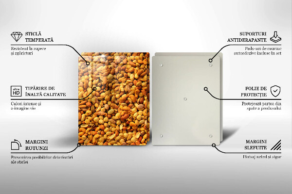 Protection plaque induction Mélange de noix