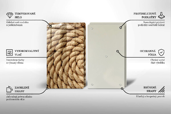 Protection plaque induction Corde enroulée