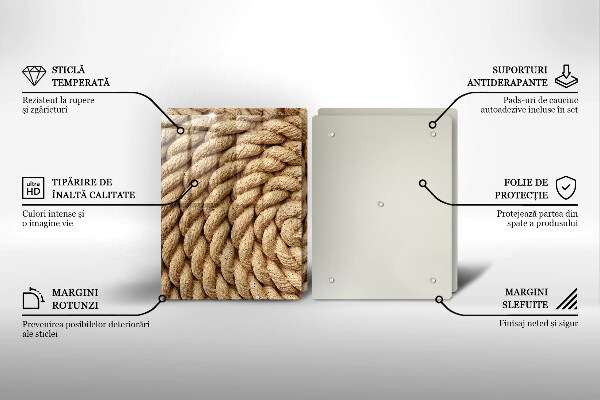 Protection plaque induction Corde enroulée