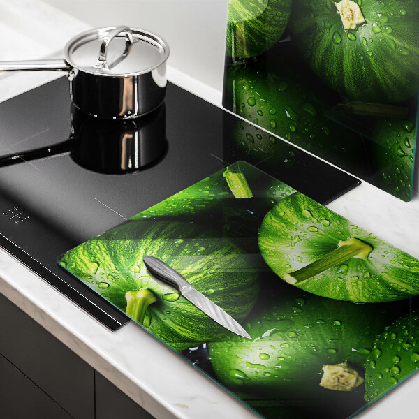 Protection plaque induction Citrouilles vertes