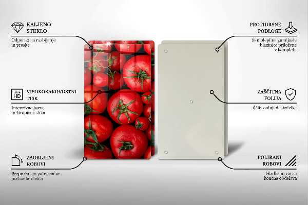 Protection plaque induction Tomates