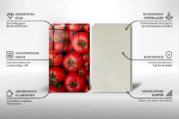 Protection plaque induction Tomates