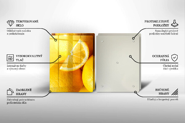 Protection plaque induction Citrons juteux