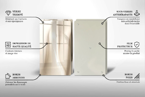 Protection plaque induction Glace crémeuse