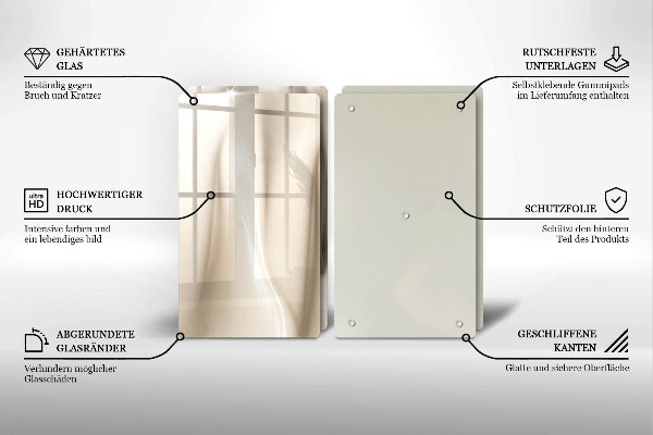 Protection plaque induction Glace crémeuse