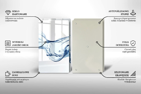 Protection plaque induction Eau cristalline