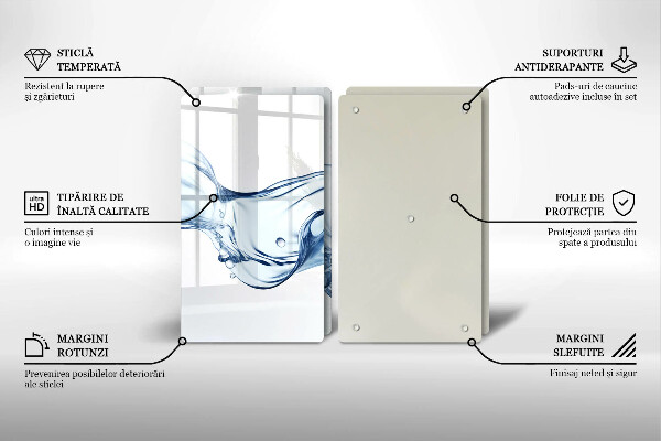 Protection plaque induction Eau cristalline