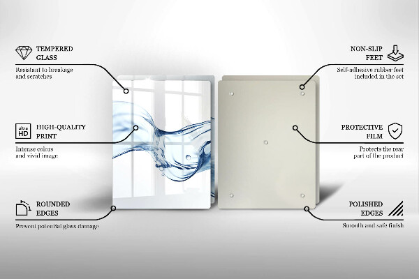 Protection plaque induction Eau cristalline