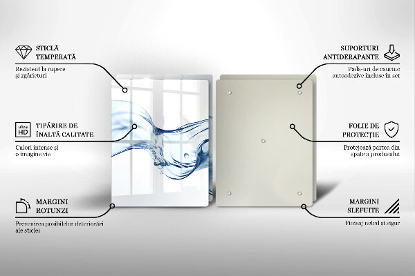 Protection plaque induction Eau cristalline