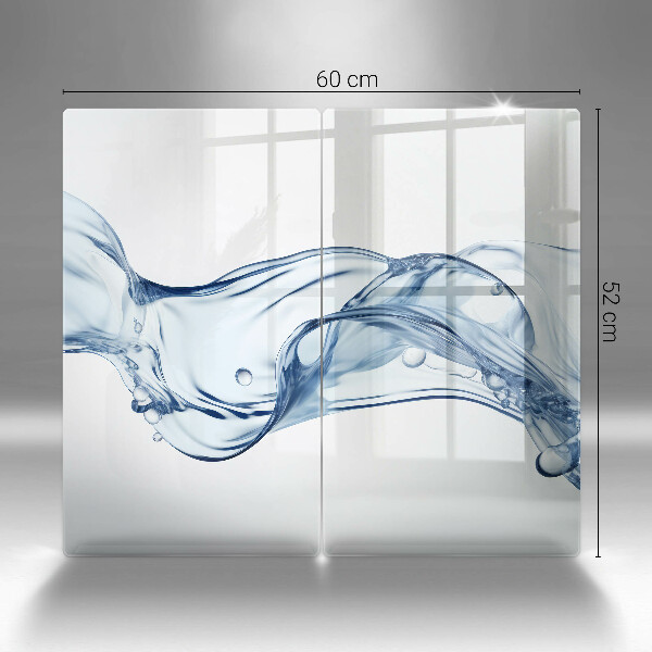 Protection plaque induction Eau cristalline