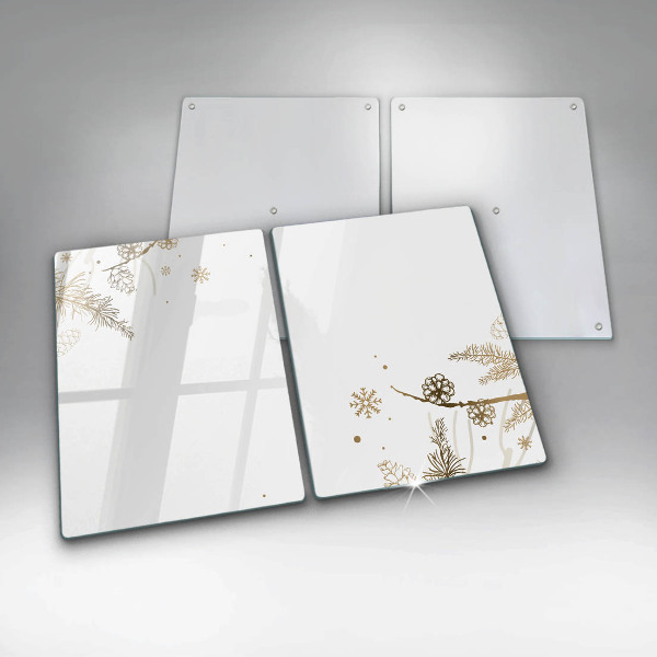 Protection plaque induction Décorations d'hiver