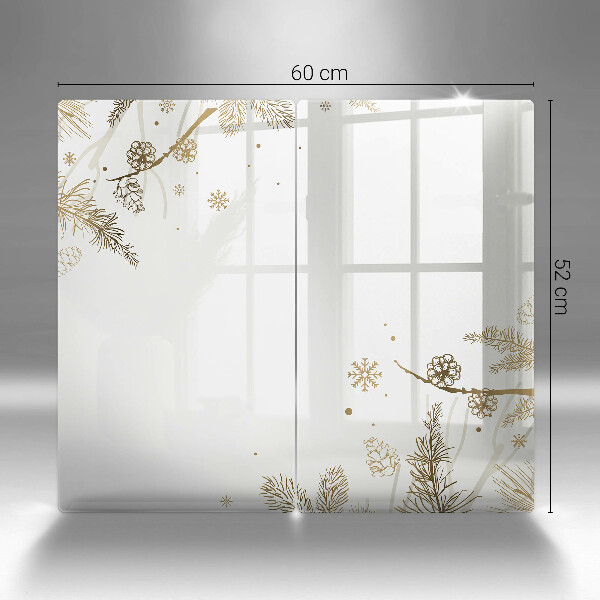 Protection plaque induction Décorations d'hiver