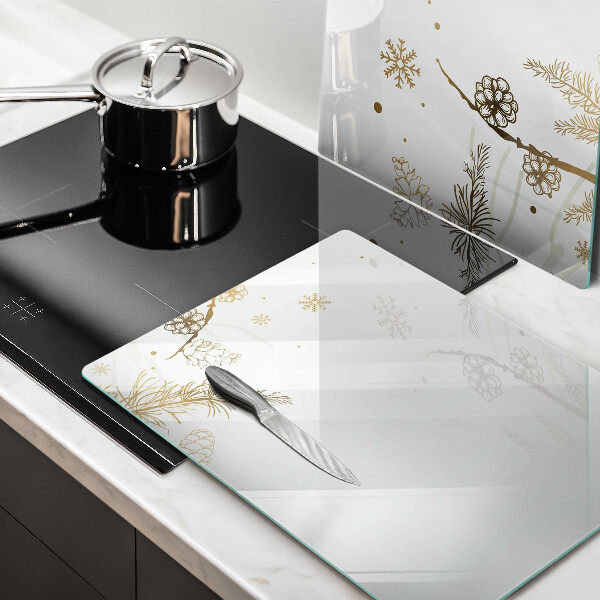 Protection plaque induction Décorations d'hiver