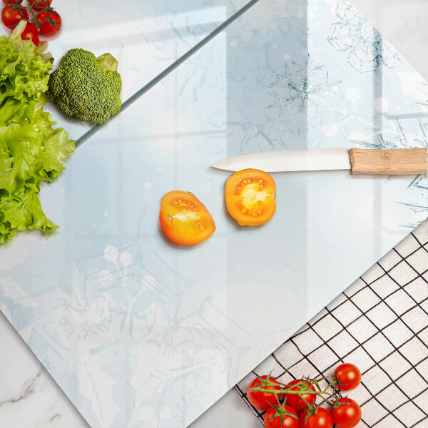 Protection plaque induction Flocon de neige