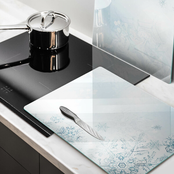 Protection plaque induction Flocon de neige