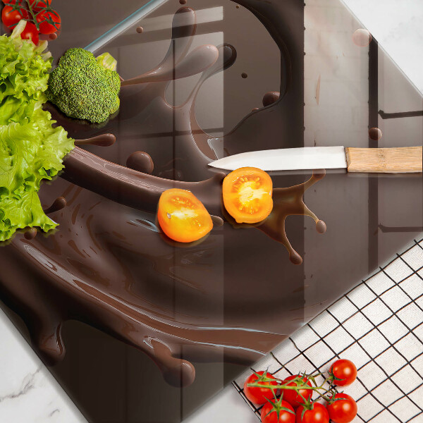 Protection plaque induction Chocolat liquide