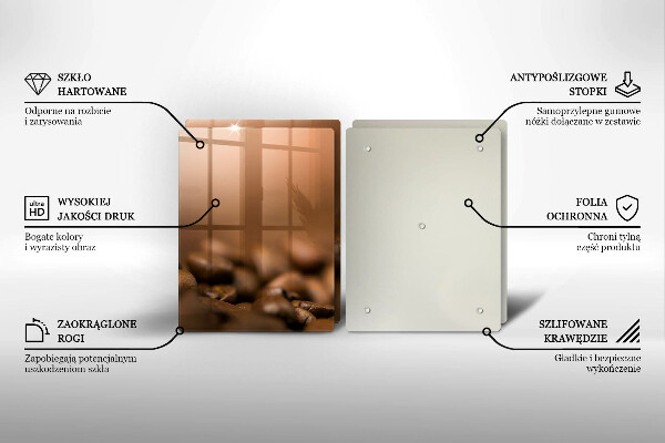 Protection plaque induction Grains de café