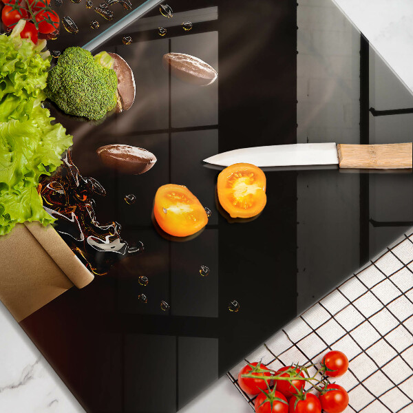 Protection plaque induction Grains de café chauds