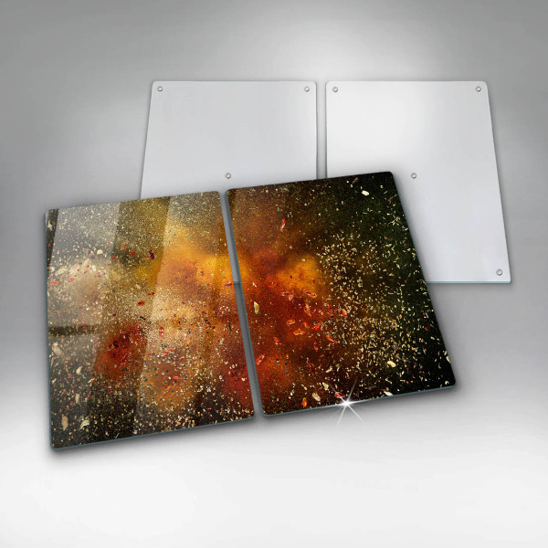 Protection plaque induction Épices colorées