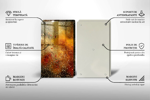 Protection plaque induction Épices colorées