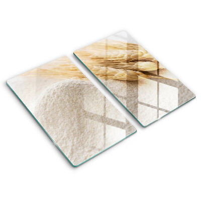 Protection plaque induction Farine et épis de céréales